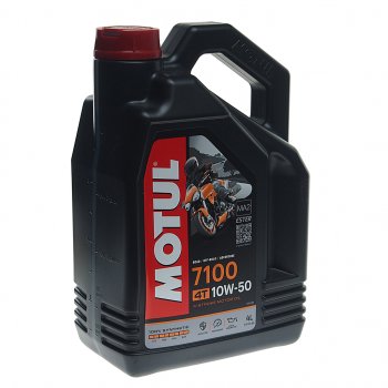 6 999 р. Масло моторное для 4-х тактных двигателей 7100 ESTER 4T 10W50 синт.4л MOTUL MOTUL 104098  с доставкой в г. Воронеж. Увеличить фотографию 1