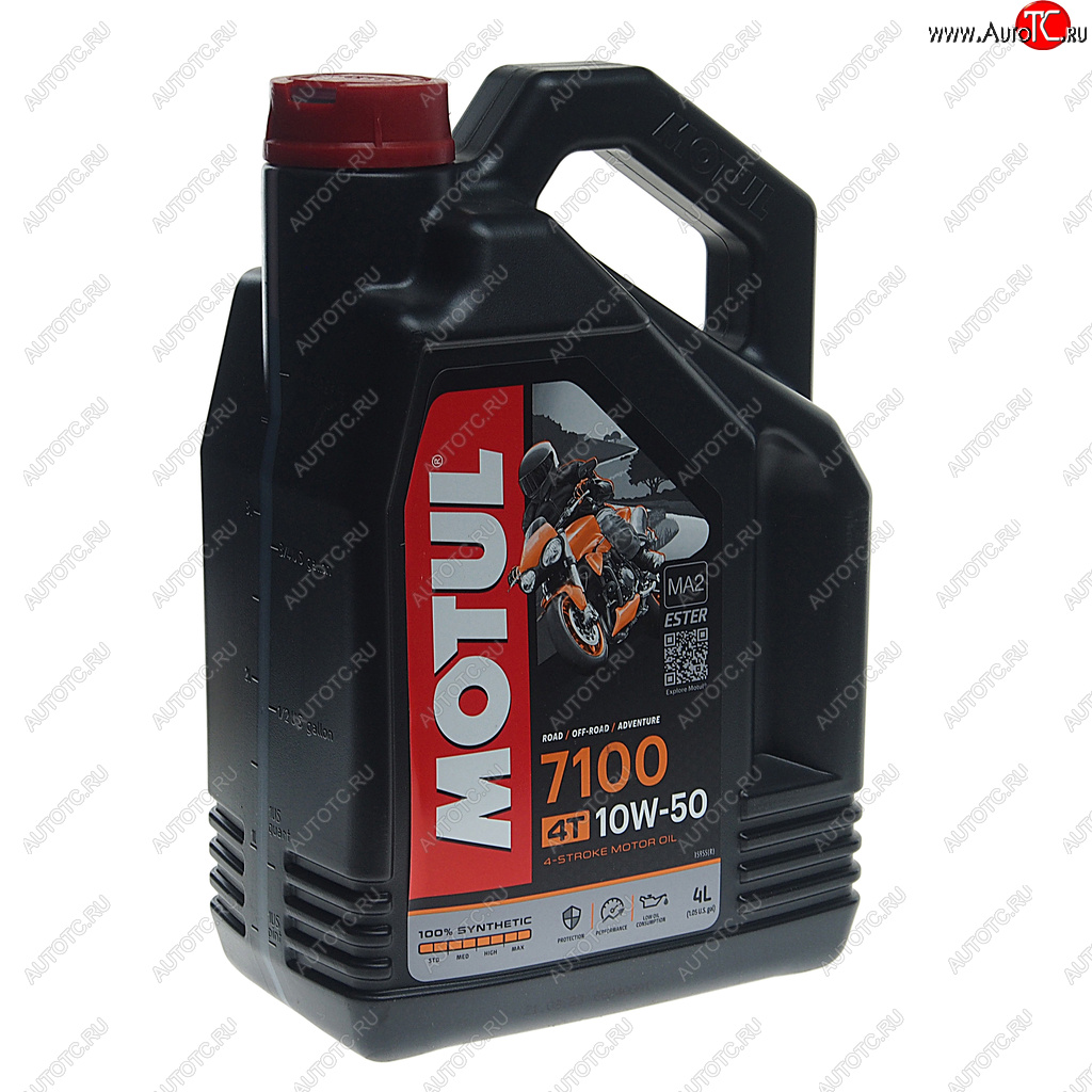 6 999 р. Масло моторное для 4-х тактных двигателей 7100 ESTER 4T 10W50 синт.4л MOTUL MOTUL 104098  с доставкой в г. Воронеж