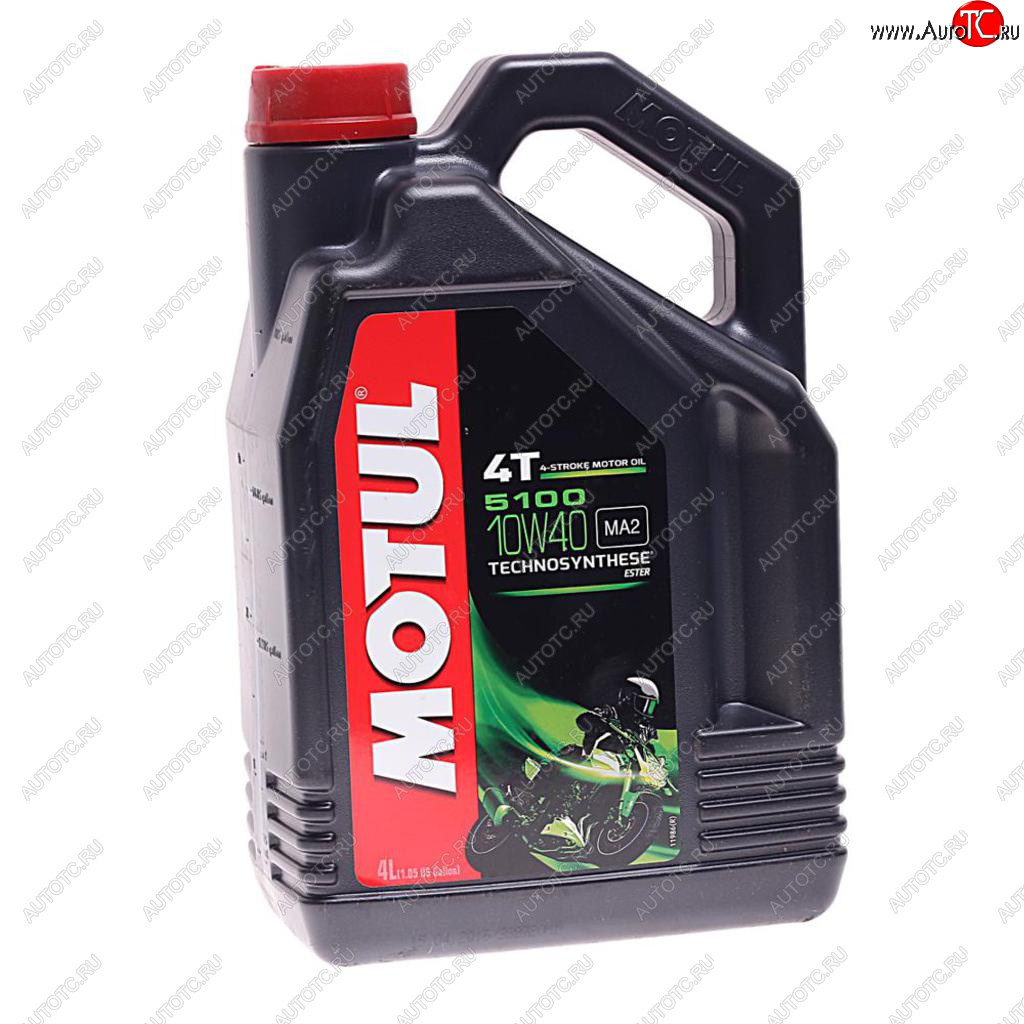 5 299 р. Масло моторное для 4-х тактных двигателей 5100 ESTER 4T 10W40 псинт.4л MOTUL MOTUL 104177  с доставкой в г. Воронеж