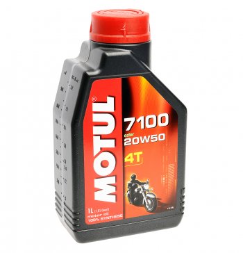 1 599 р. Масло моторное 7100 4T 20W50 синт.1л MOTUL MOTUL 104217  с доставкой в г. Воронеж. Увеличить фотографию 1
