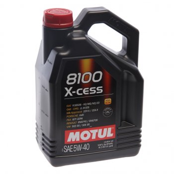 5 799 р. Масло моторное 8100 X-CESS 5W40 синт.4л MOTUL MOTUL 104256  с доставкой в г. Воронеж. Увеличить фотографию 1