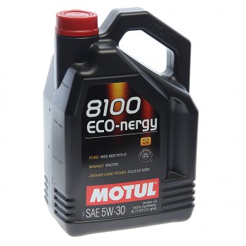 5 199 р. Масло моторное 8100 ECO-NERGY 5W30 синт.4л MOTUL MOTUL 104257  с доставкой в г. Воронеж. Увеличить фотографию 1