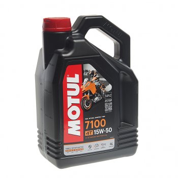 6 749 р. Масло моторное для 4-х тактных двигателей 7100 ESTER 4T 15W50 синт.4л MOTUL MOTUL 104299  с доставкой в г. Воронеж. Увеличить фотографию 1