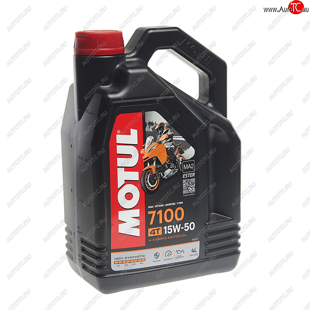 6 749 р. Масло моторное для 4-х тактных двигателей 7100 ESTER 4T 15W50 синт.4л MOTUL MOTUL 104299  с доставкой в г. Воронеж
