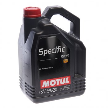 7 999 р. Масло моторное SPECIFIC MB 229.52 5W30 5л MOTUL MOTUL 104845  с доставкой в г. Воронеж. Увеличить фотографию 1