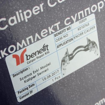 9 949 р. Скоба суппорта SCANIA BENEFIT BENEFIT 10509  с доставкой в г. Воронеж. Увеличить фотографию 4