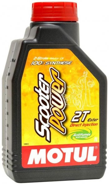 1 999 р. Масло моторное для 2-х тактных двигателей SCOOTER POWER 2T синт.1л MOTUL MOTUL 105881  с доставкой в г. Воронеж. Увеличить фотографию 1