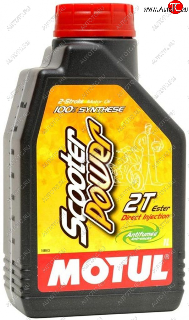 1 999 р. Масло моторное для 2-х тактных двигателей SCOOTER POWER 2T синт.1л MOTUL MOTUL 105881  с доставкой в г. Воронеж