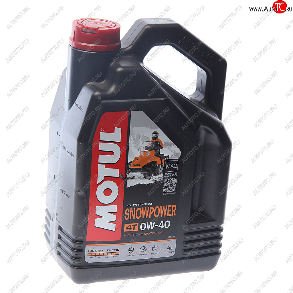 7 649 р. Масло моторное SNOWPOWER 4T 0W40 синт.4л MOTUL MOTUL 105892  с доставкой в г. Воронеж