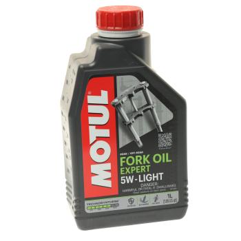 1 699 р. Масло для мотовилок и амортизаторов FORK OIL EXPERT LIGHT 5W псинт.1л MOTUL MOTUL 105929  с доставкой в г. Воронеж. Увеличить фотографию 1