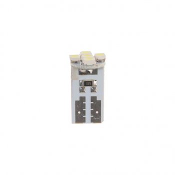 34 р. Лампа светодиодная 12V W5W T10 W2.1x9.5d 6000K 5 LED MEGAPOWER MEGAPOWER-AUTOMOTIVE 10611w  с доставкой в г. Воронеж. Увеличить фотографию 2