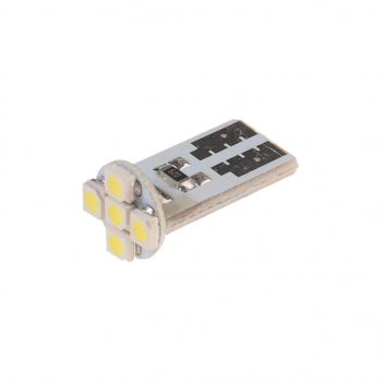 34 р. Лампа светодиодная 12V W5W T10 W2.1x9.5d 6000K 5 LED MEGAPOWER MEGAPOWER-AUTOMOTIVE 10611w  с доставкой в г. Воронеж. Увеличить фотографию 1
