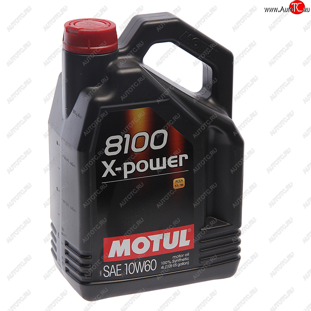 6 499 р. Масло моторное 8100 X-POWER 10W60 синт.4л MOTUL MOTUL 106143  с доставкой в г. Воронеж
