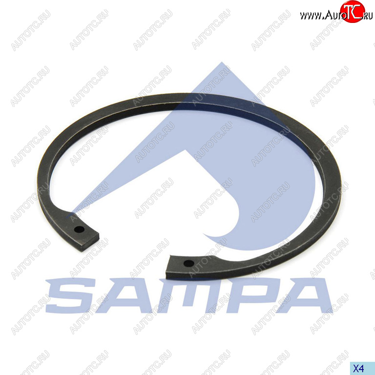 196 р. Кольцо BPW ступицы стопорное (122x4) SAMPA SAMPA 106.280  с доставкой в г. Воронеж
