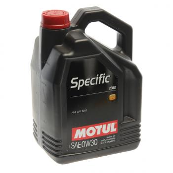 8 999 р. Масло моторное SPECIFIC 2312 0W30 синт.5л MOTUL MOTUL 106414  с доставкой в г. Воронеж. Увеличить фотографию 1