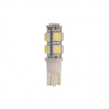 24 р. Лампа светодиодная 12V W5W T10 W2.1x9.5d 6000K 9 LED MEGAPOWER MEGAPOWER-AUTOMOTIVE 10715w  с доставкой в г. Воронеж. Увеличить фотографию 2