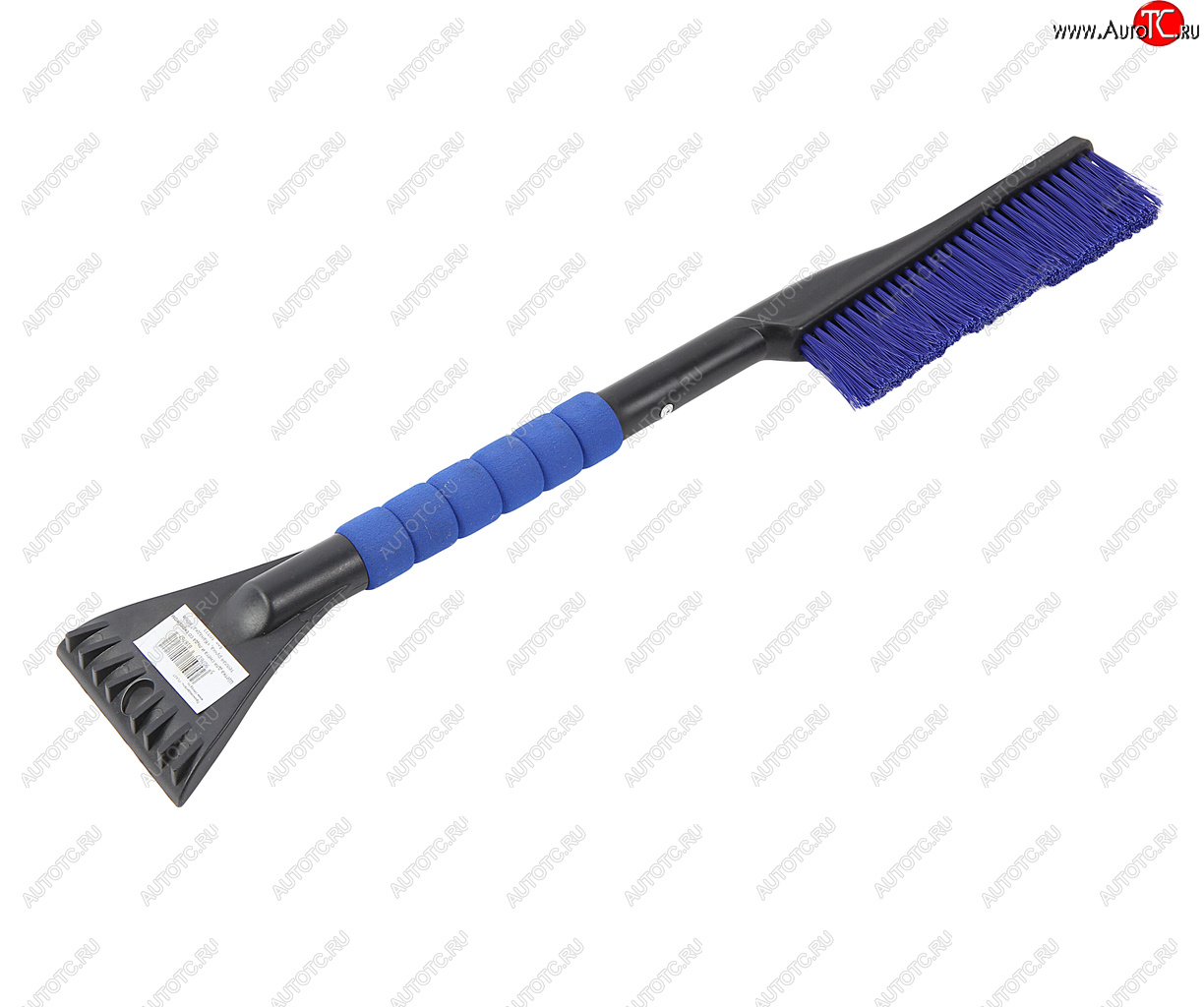 399 р. Щетка со скребком 60см черно-синяя MAXI PLAST MAXI PLAST 10722  с доставкой в г. Воронеж