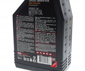 1 129 р. Масло моторное 6100 SAVE-LITE 5W20 синт.1л MOTUL MOTUL 108009 MOTUL 108009  с доставкой в г. Воронеж. Увеличить фотографию 3