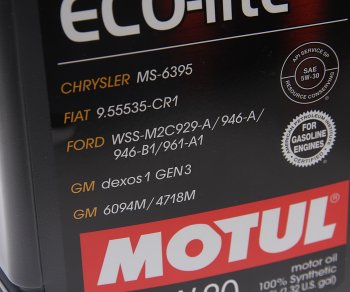 6 549 р. Масло моторное 8100 ECO-LITE 5W30 синт.5л MOTUL MOTUL 108214  с доставкой в г. Воронеж. Увеличить фотографию 2
