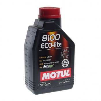 1 889 р. Масло моторное 8100 ECO-LITE 0W20 синт.1л MOTUL MOTUL 108534  с доставкой в г. Воронеж. Увеличить фотографию 1