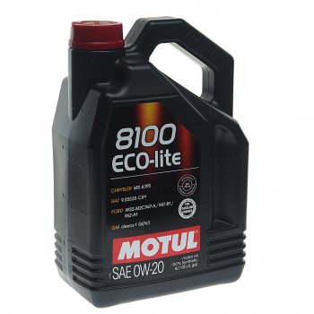 6 799 р. Масло моторное 8100 ECO-LITE 0W20 синт.4л MOTUL MOTUL 108535  с доставкой в г. Воронеж. Увеличить фотографию 1