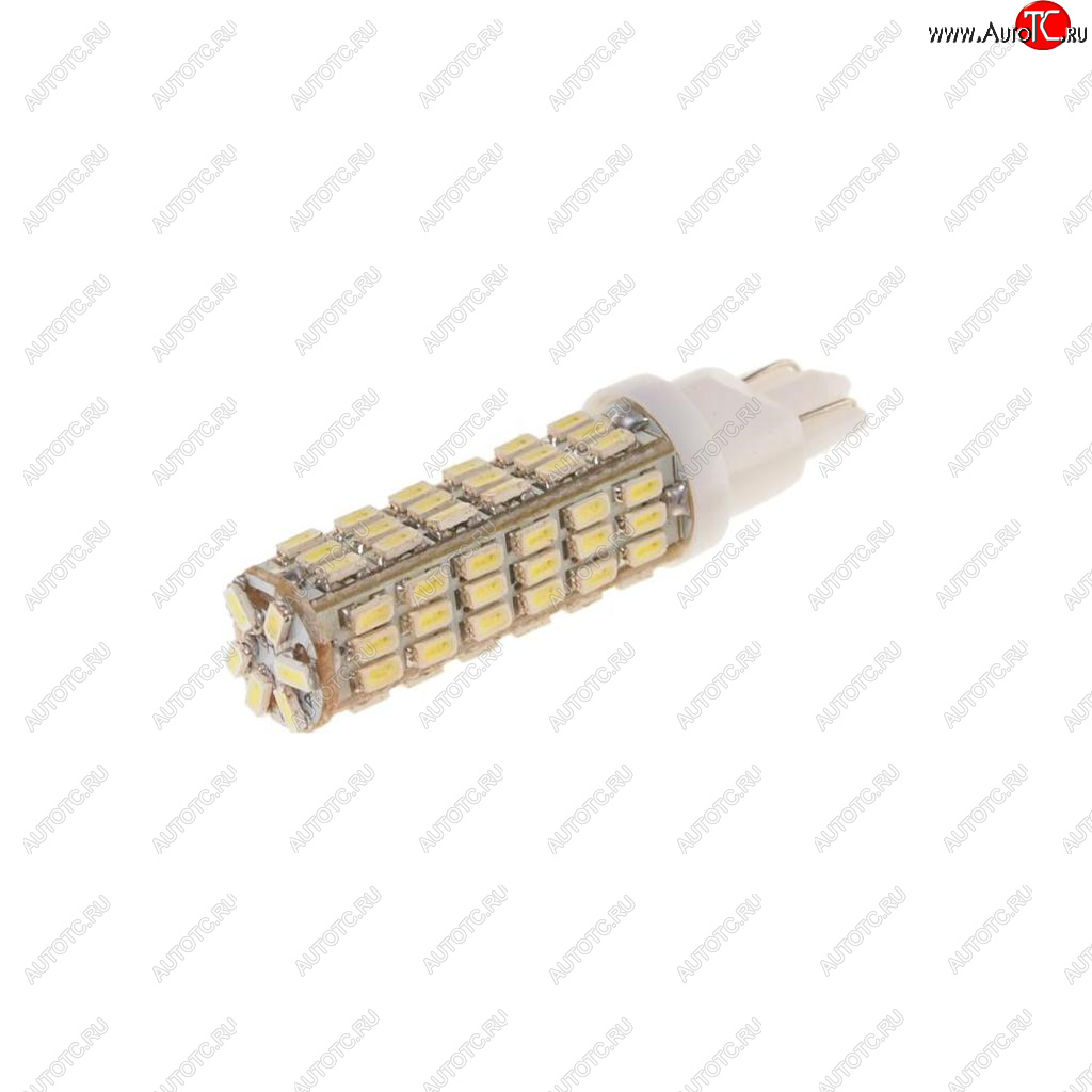 124 р. Лампа светодиодная 12V W5W T10 W2.1x9.5d 6000K 68 LED MEGAPOWER MEGAPOWER-AUTOMOTIVE 10913w  с доставкой в г. Воронеж