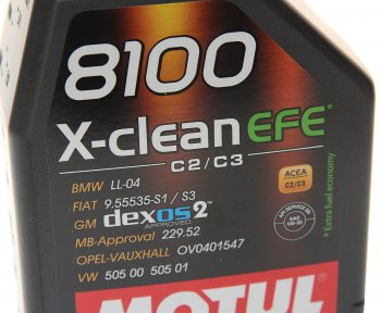 1 399 р. Масло моторное 8100 X-CLEAN EFE 5W30 синт.1л MOTUL MOTUL 109470  с доставкой в г. Воронеж. Увеличить фотографию 2