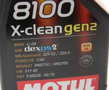 1 379 р. Масло моторное 8100 X-CLEAN GEN2 5W40 синт.1л MOTUL MOTUL 109761 MOTUL 109761  с доставкой в г. Воронеж. Увеличить фотографию 2