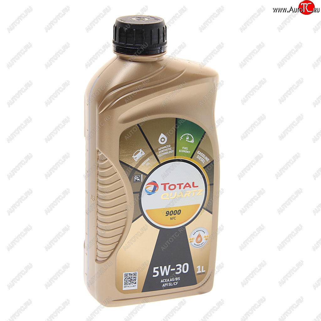 1 299 р. Масло моторное QUARTZ 9000 FUTURE NFC 5W30 синт.1л TOTAL TOTAL 10980301  с доставкой в г. Воронеж
