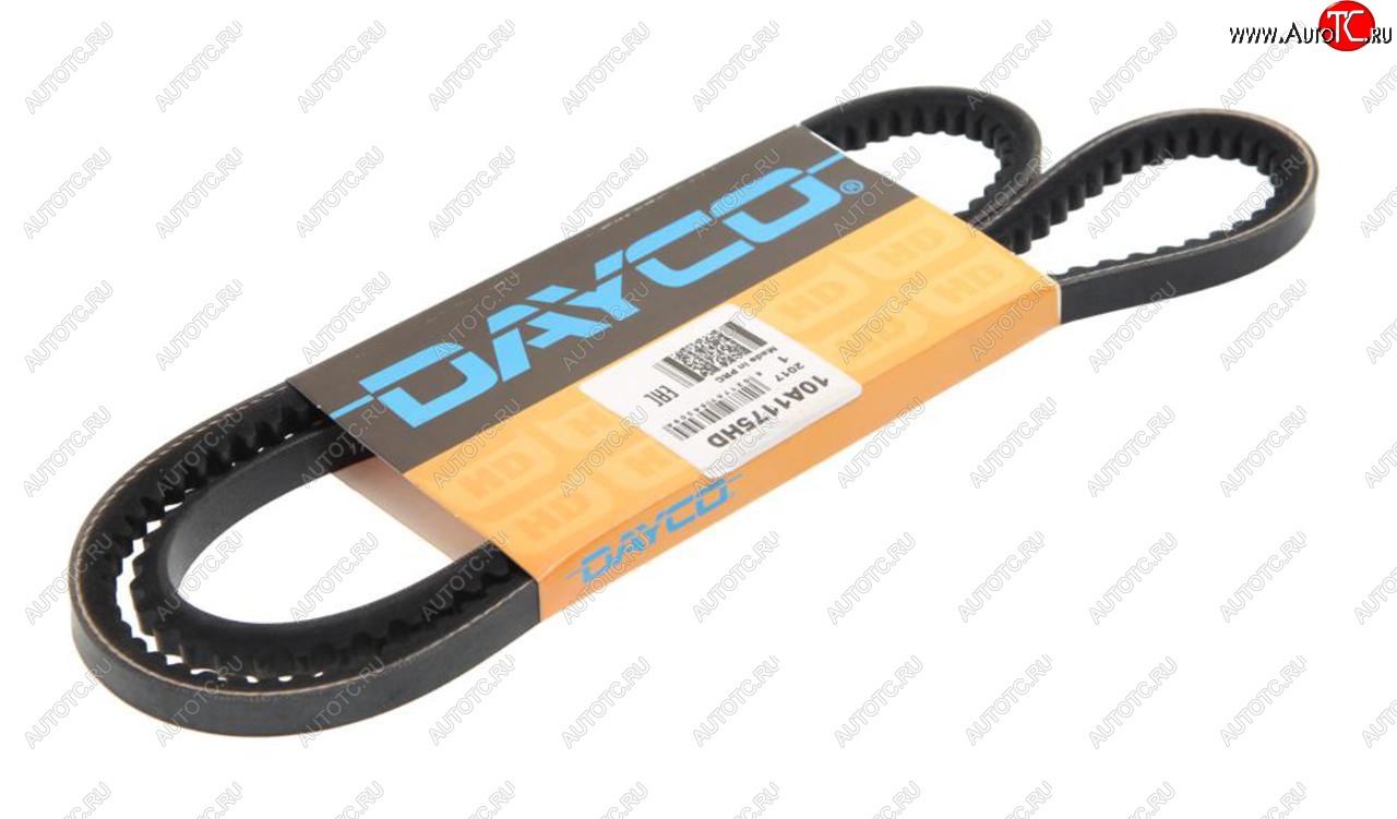 449 р. Ремень приводной клиновой 10х1175 DAYCO DAYCO 10a1175hd DAYCO 10a1175hd  с доставкой в г. Воронеж