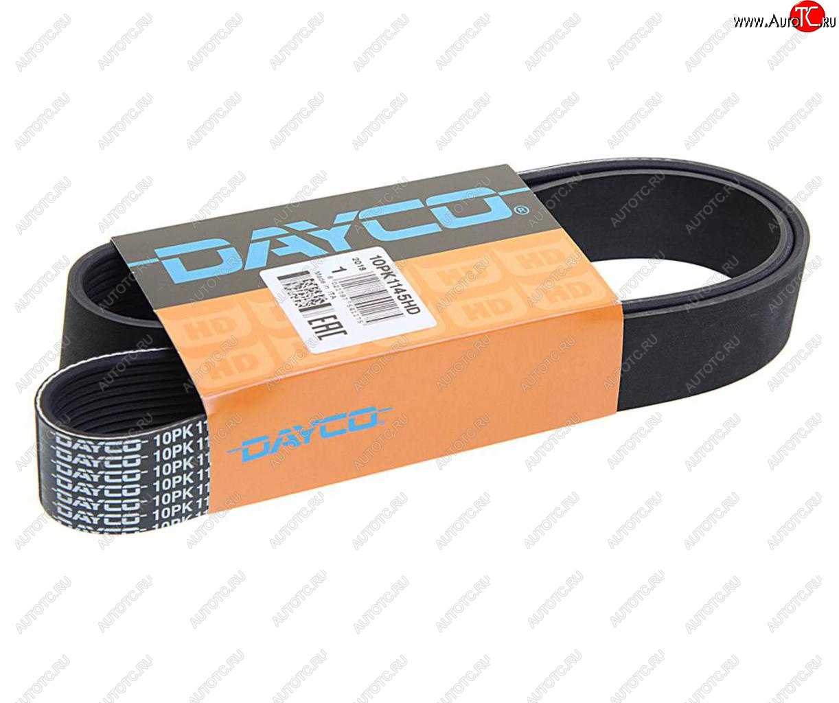 1 399 р. Ремень приводной поликлиновой 10PK1145 DAYCO DAYCO 10pk1145hd  с доставкой в г. Воронеж