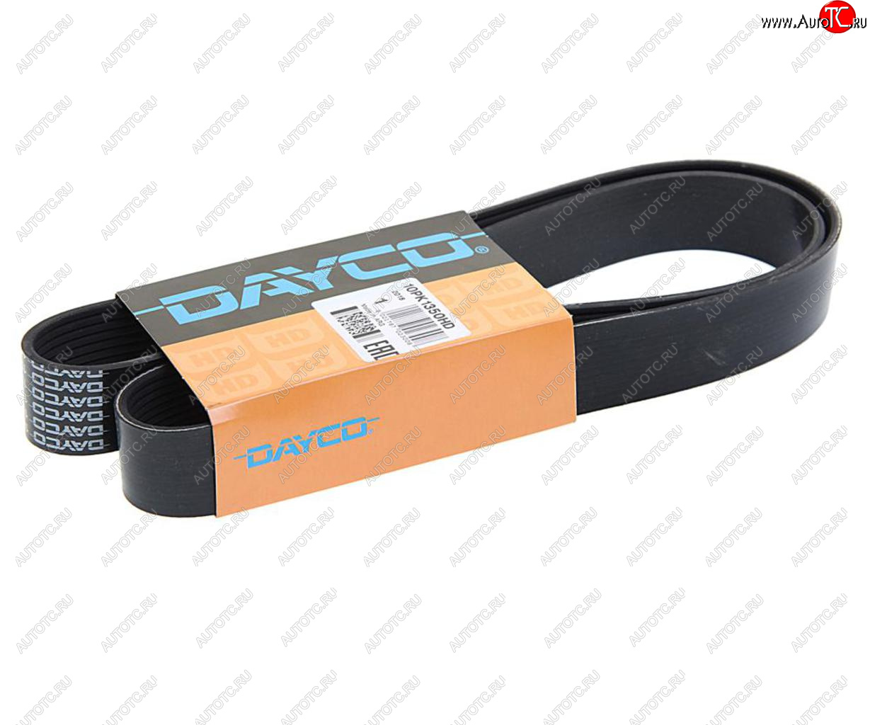 1 899 р. Ремень приводной поликлиновой 10PK1350HD DAYCO DAYCO 10pk1350hd  с доставкой в г. Воронеж
