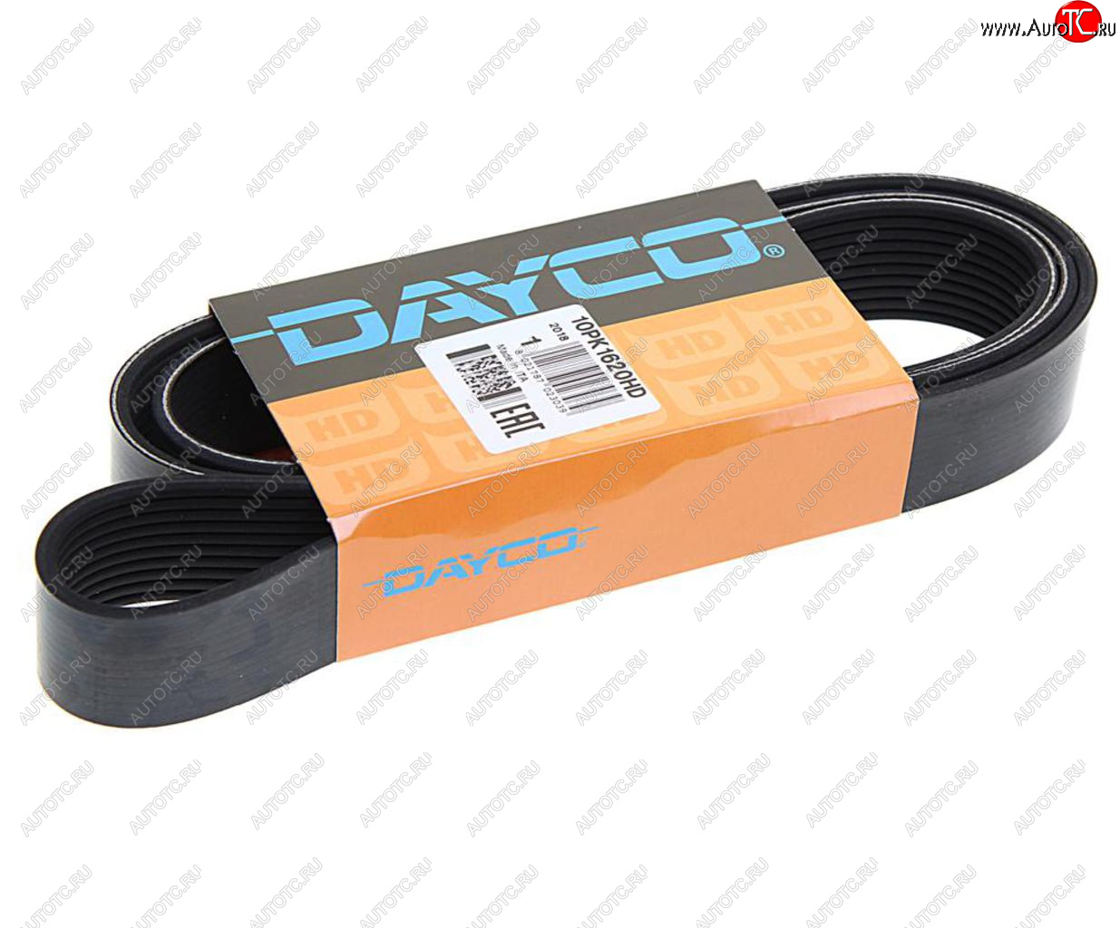 2 469 р. Ремень приводной поликлиновой 10PK1620HD DAYCO DAYCO 10pk1620hd  с доставкой в г. Воронеж