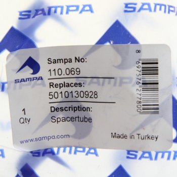 299 р. Палец RVI PREMIUM кронштейна кабины металлический (16х28х85) SAMPA SAMPA 110.069  с доставкой в г. Воронеж. Увеличить фотографию 2