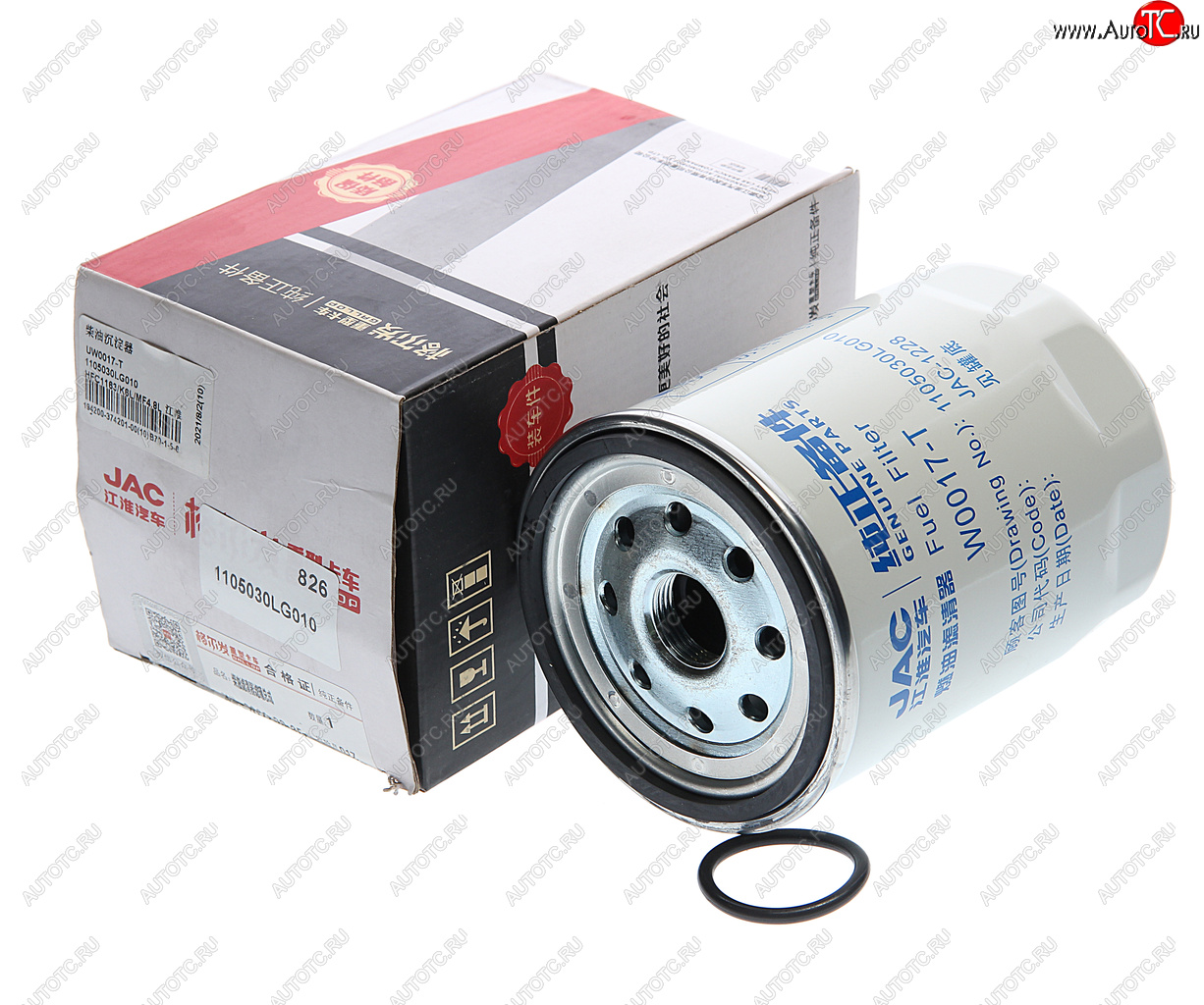 3 099 р. Фильтр топливный JAC N120 (le35n) (18-) грубой очистки OE JAC 1105030lg010  с доставкой в г. Воронеж