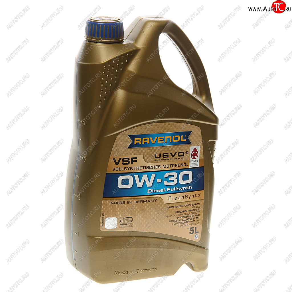 8 799 р. Масло моторное VSF 0W30 синт.5л RAVENOL RAVENOL 1111107-005 RAVENOL 1111107-005  с доставкой в г. Воронеж