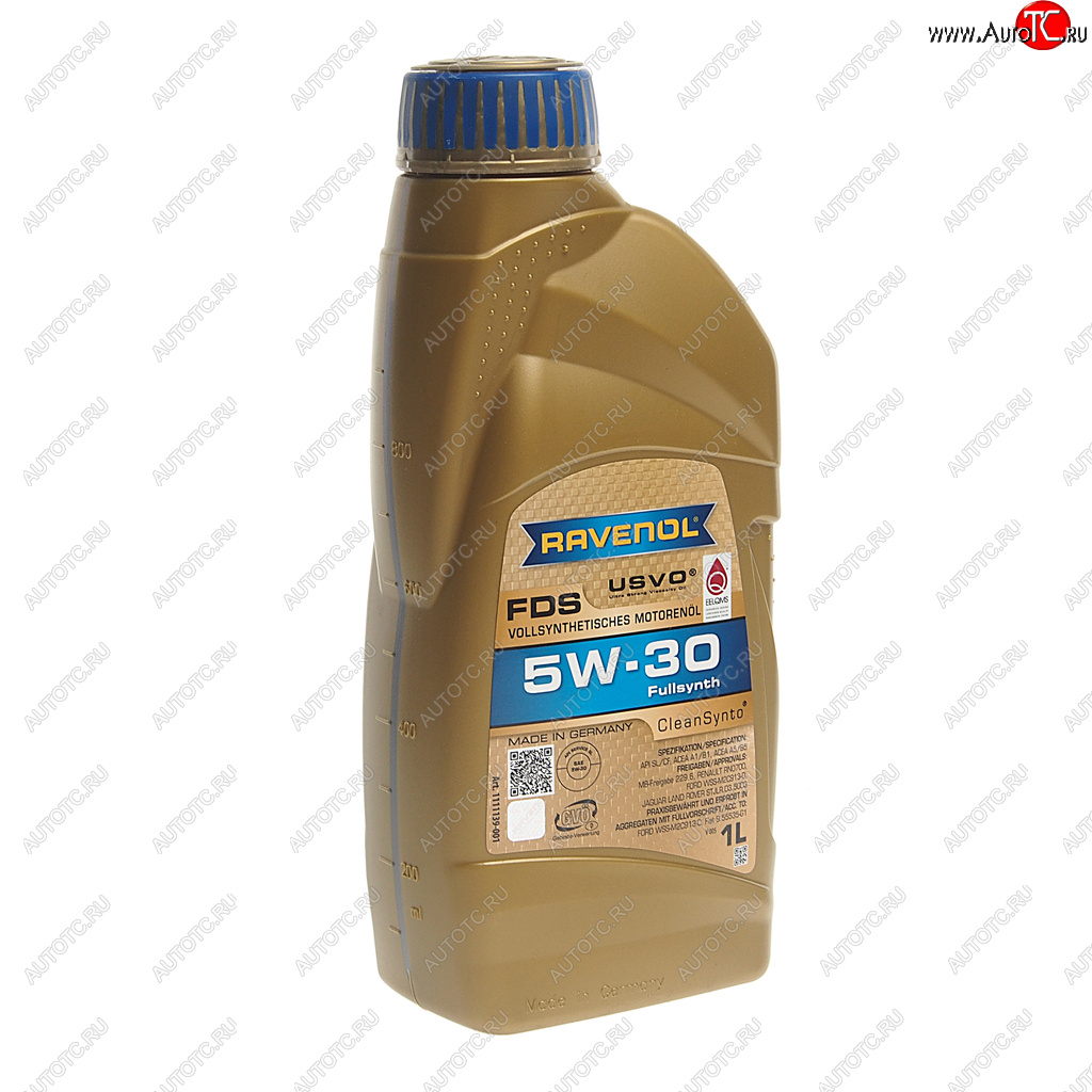 2 389 р. Масло моторное FDS 5W30 синт.1л RAVENOL RAVENOL 1111139-001  с доставкой в г. Воронеж