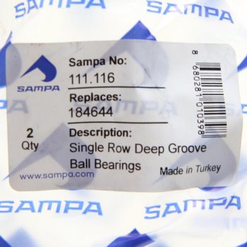 339 р. Подшипник VOLVO вилки сцепления (32x55x13) SAMPA SAMPA 111.116  с доставкой в г. Воронеж. Увеличить фотографию 2
