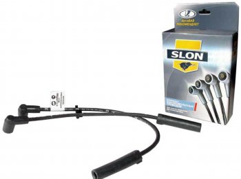 639 р. Провод высоковольтный ВАЗ-1111 комплект силикон SLON SLON 1111-3707060  с доставкой в г. Воронеж. Увеличить фотографию 1