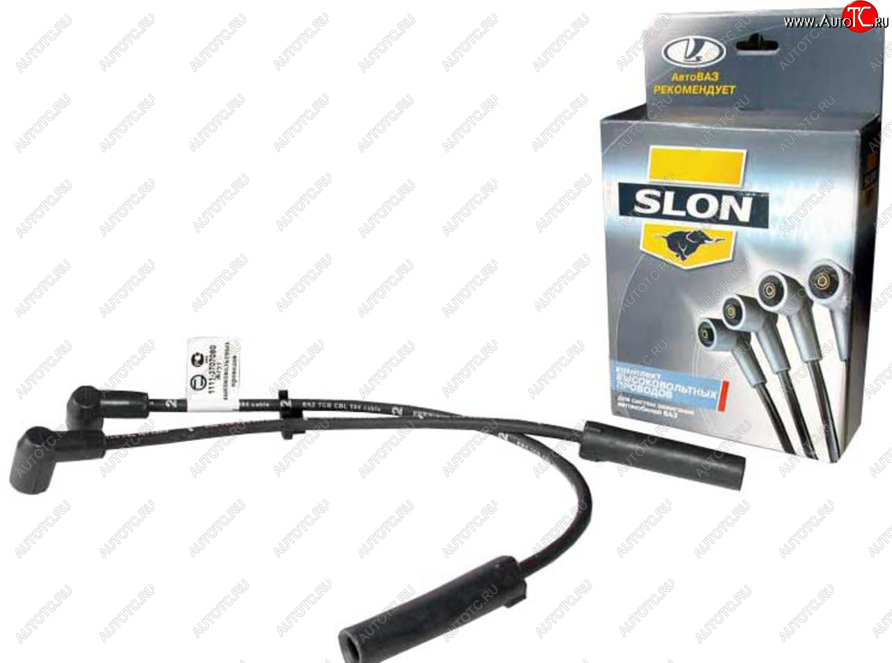 639 р. Провод высоковольтный ВАЗ-1111 комплект силикон SLON SLON 1111-3707060  с доставкой в г. Воронеж