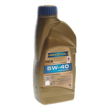 1 559 р. Масло моторное HCS 5W40 синт.1л RAVENOL RAVENOL 1112105-001  с доставкой в г. Воронеж. Увеличить фотографию 1