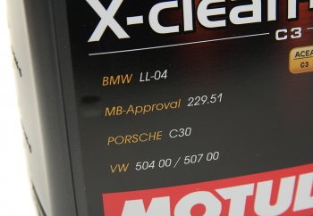 7 499 р. Масло моторное 8100 X-CLEAN+ 5W30 синт.5л MOTUL MOTUL 111684  с доставкой в г. Воронеж. Увеличить фотографию 2