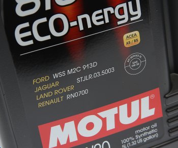 7 199 р. Масло моторное 8100 ECO-NERGY 5W30 синт.5л MOTUL MOTUL 111686  с доставкой в г. Воронеж. Увеличить фотографию 2