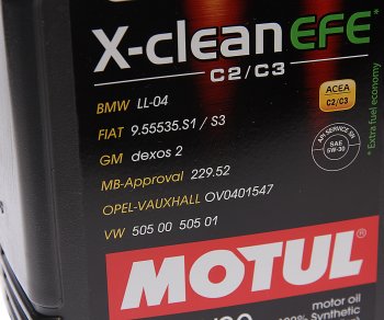 7 299 р. Масло моторное 8100 X-CLEAN EFE 5W30 синт.5л MOTUL MOTUL 111688  с доставкой в г. Воронеж. Увеличить фотографию 2