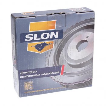 2 599 р. Шкив ВАЗ-11189 коленвала демпферный SLON SLON 11189-1005058  с доставкой в г. Воронеж. Увеличить фотографию 3