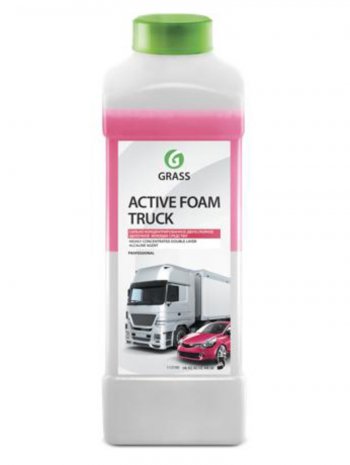 599 р. Шампунь для грузового авто двухкомпонентный 1л Active Foam Truck GRASS GRASS 113190  с доставкой в г. Воронеж. Увеличить фотографию 1