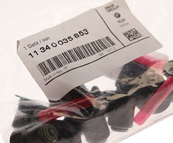 5 449 р. Колпачок BMW 3 (E90,E91,E93) (05-) маслоотражательный выпускной комплект OE BMW 11340035853 BMW 11340035853  с доставкой в г. Воронеж. Увеличить фотографию 2
