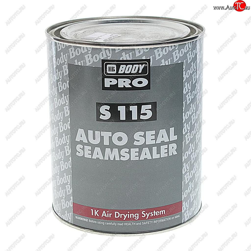 1 499 р. Герметик для швов серый 1кг S115 Autoseal PRO BODY BODY 1150700001  с доставкой в г. Воронеж
