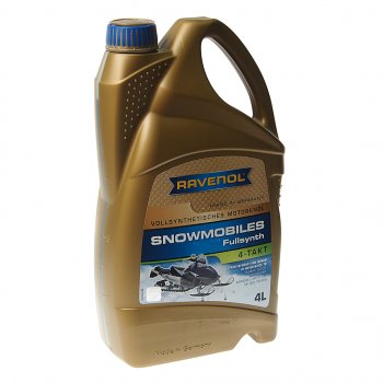 9 299 р. Масло моторное для 4-х тактных двигателей снегоходов 5W30 синт.4л RAVENOL RAVENOL 1151311-004  с доставкой в г. Воронеж. Увеличить фотографию 1