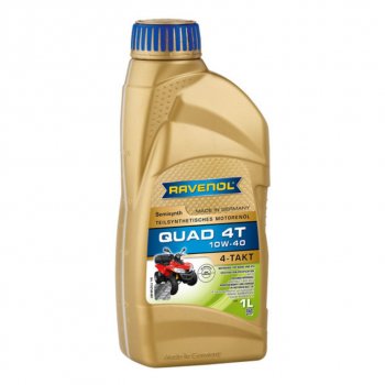 1 699 р. Масло моторное для 4-х тактных двигателей квадроциклов QUAD 4T 10W40 псинт.1л RAVENOL RAVENOL 1152160-001  с доставкой в г. Воронеж. Увеличить фотографию 1